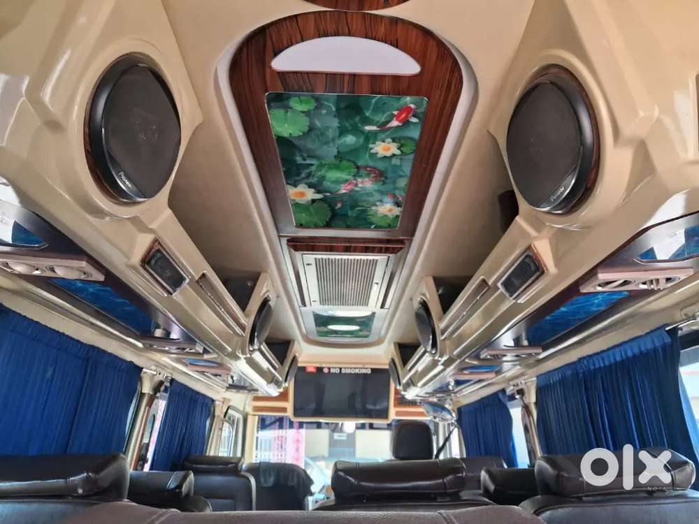 Tempo Traveller 12 Seater Long Chassi Full Kerala Fitting