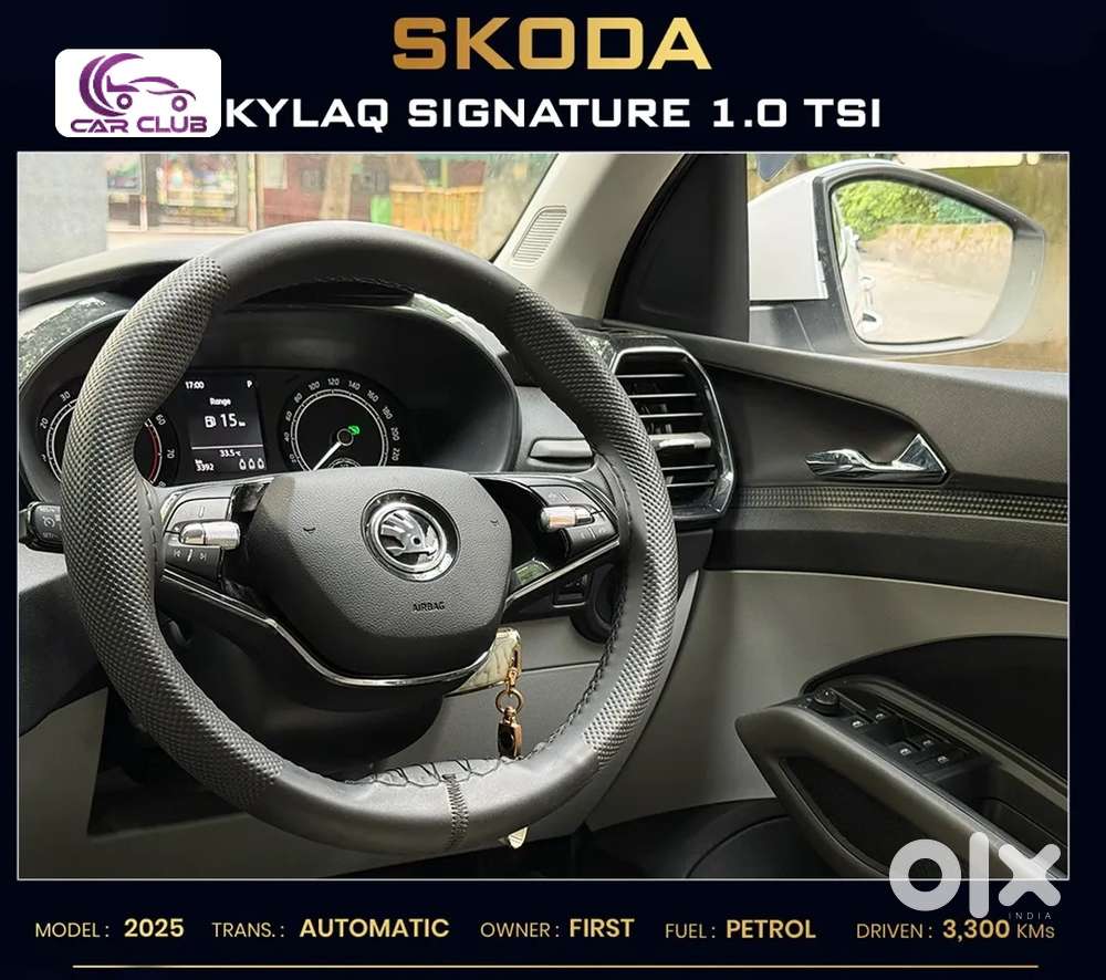 Skoda Kylaq Signature At, 2025, Petrol