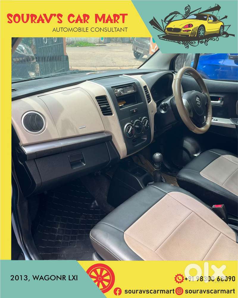 Maruti Suzuki Wagon R Lxi, 2013, Petrol