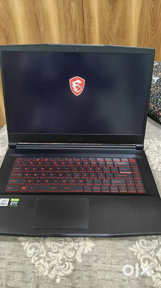 MSI GF63 Gaming Laptop i510th Gen, Nvidia RTX 3050 graphics.