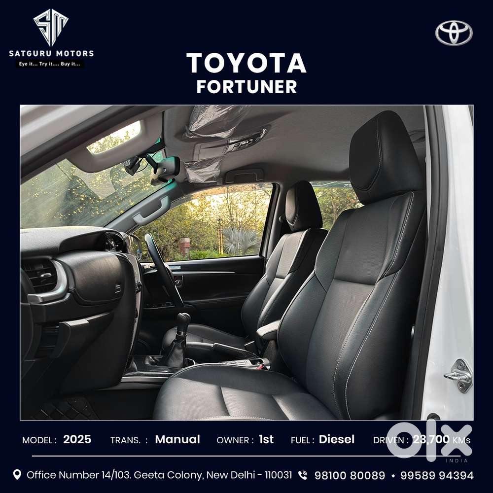 Toyota Fortuner 4x2 Mt 2.8 Diesel, 2025, Diesel