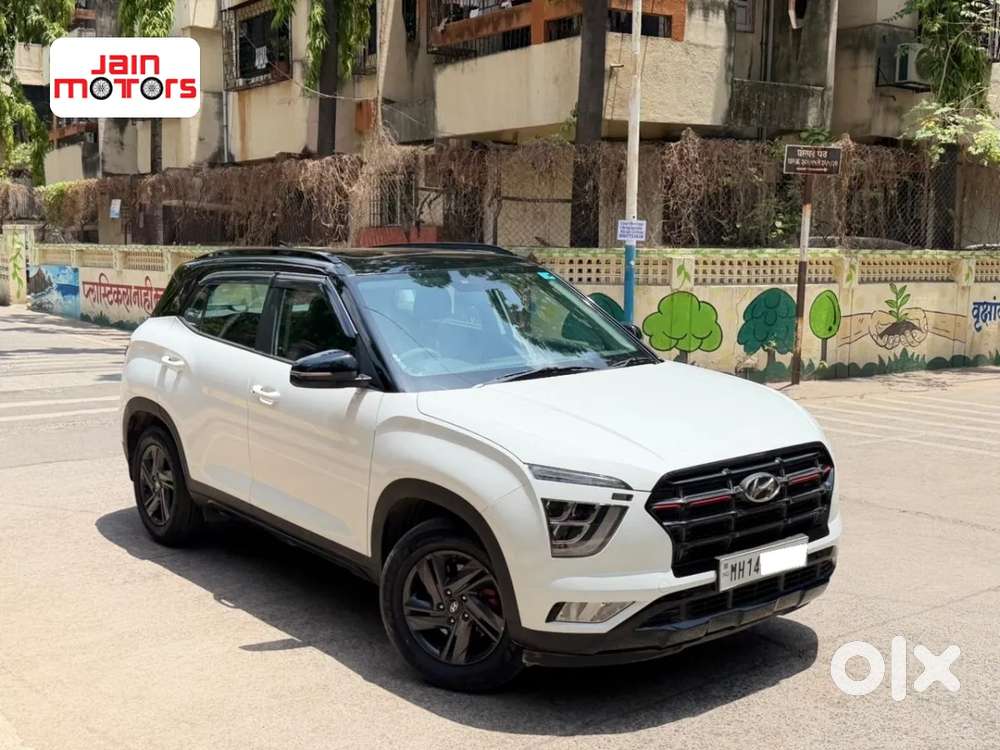 Hyundai Creta 1.5 S Plus Knight Petrol, 2022, Petrol