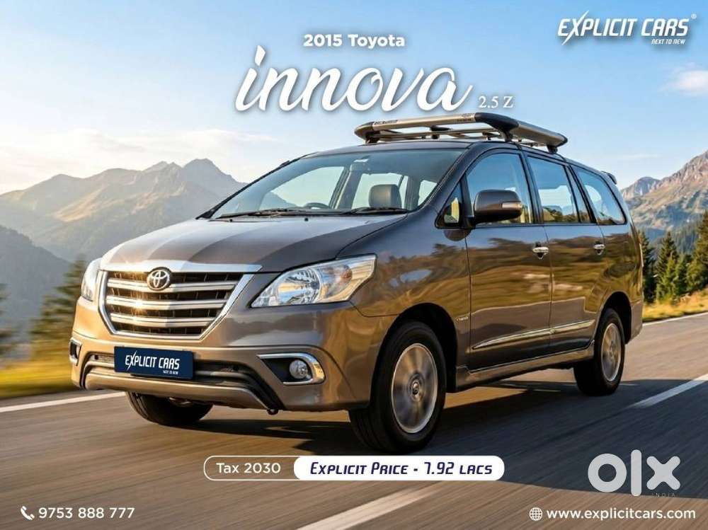 Toyota Innova 2.5 Z Diesel 7 Seater, 2015, Diesel