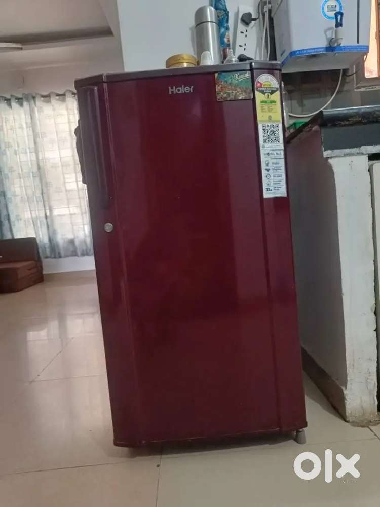 Haier 165L Single Door Fridge  Like New Condition
