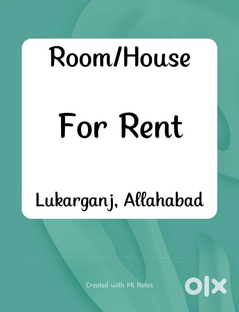HOUSE/ROOM FOR RENT