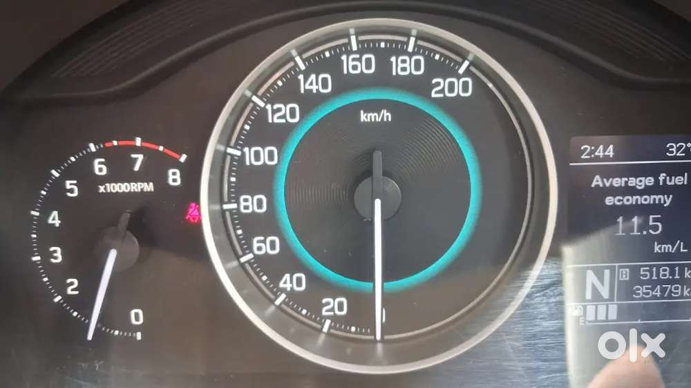 Maruti Suzuki Ignis Zeta Amt (automatic)  Silver  Low Km (~35,500 Km