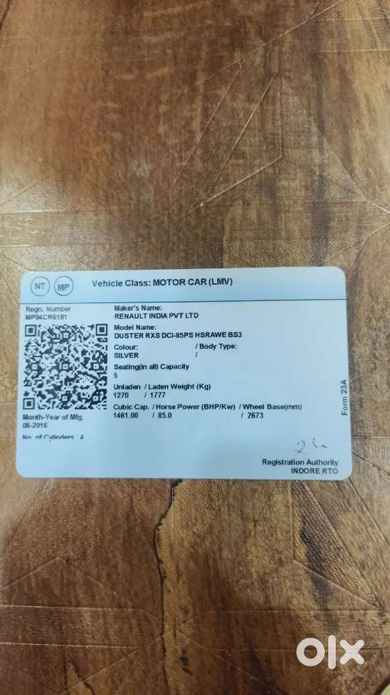 अच्छी कंडीशन में डस्टर कर सेल करना है