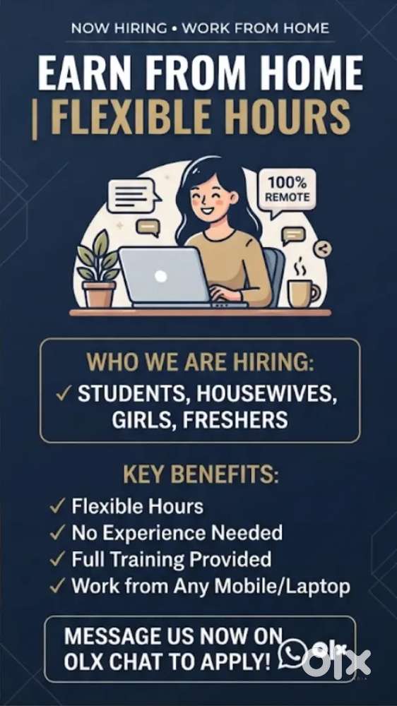 Work from home job opportunity