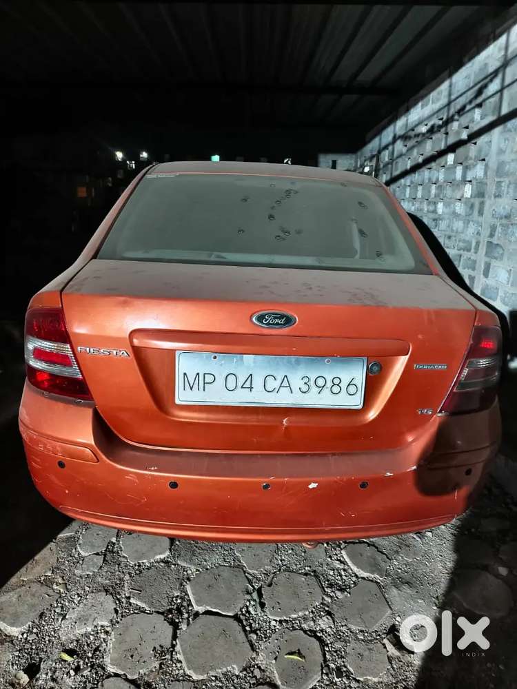 Ford Fiesta With Royal Enfield 500