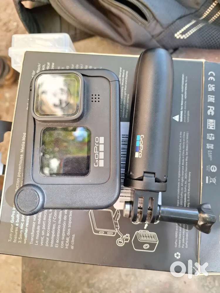 Gopro9action camera with mediamode