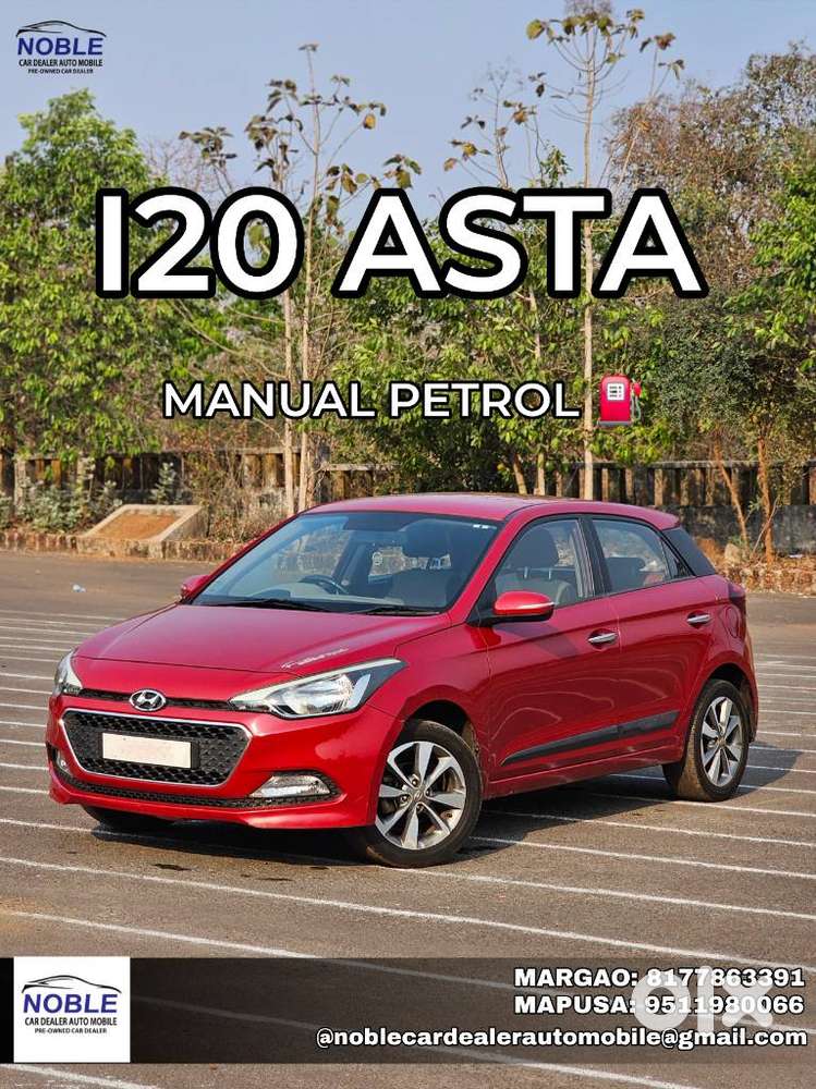 Hyundai I20 1.2 Asta, 2015, Petrol