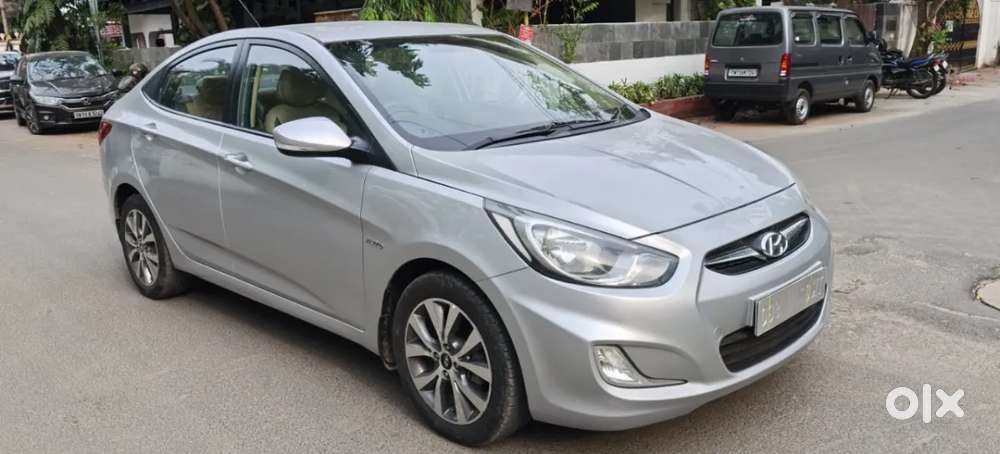Hyundai Verna Fluidic 1.6 Vtvt Sx Automatic, 2014, Petrol