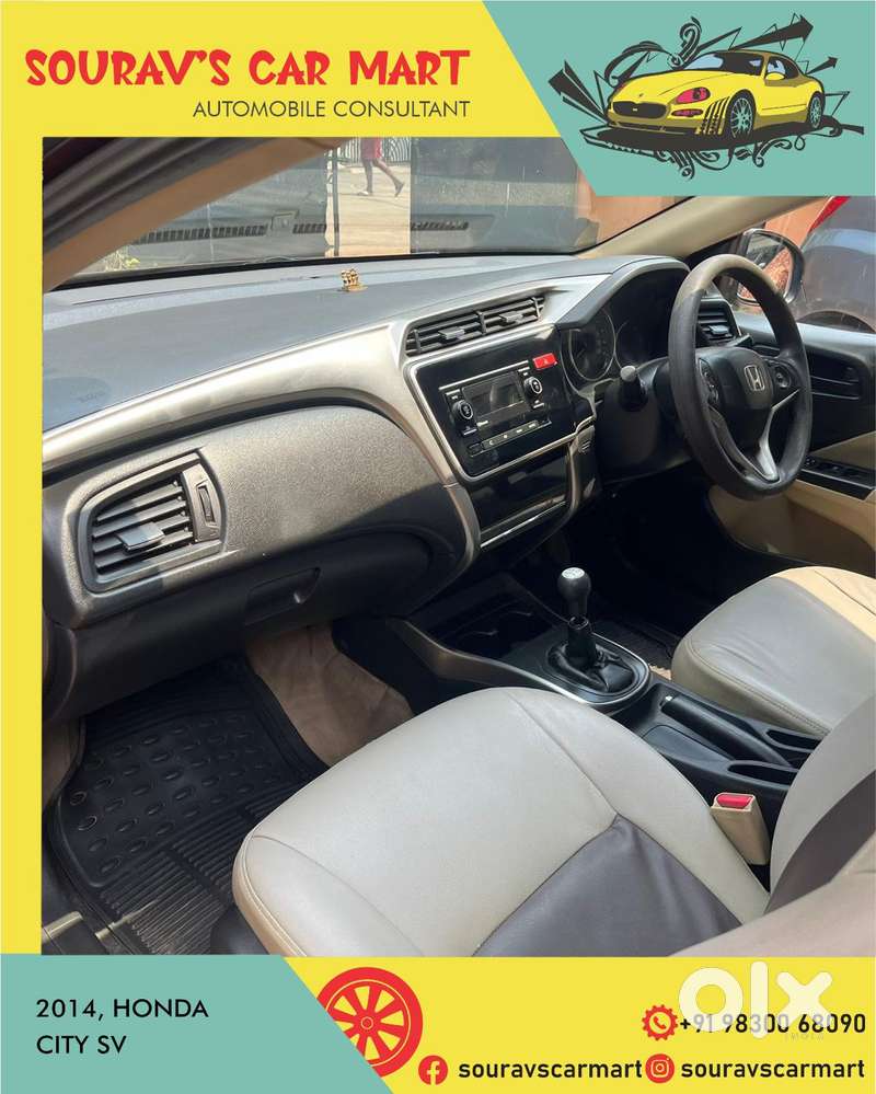 Honda City 2015-2017 I Vtec Sv, 2014, Petrol