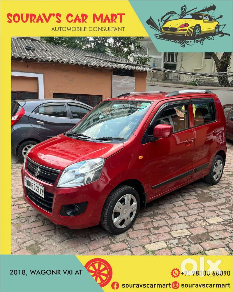 Maruti Suzuki Wagon R 1.0 Vxi Amt, 2018, Petrol