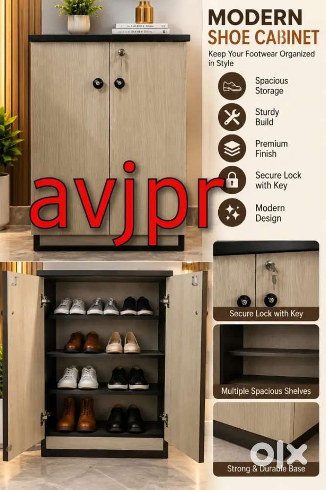 New Wooden Shoe Cabinet | Multipurpose Storage Rack | Shoe Stand 1999