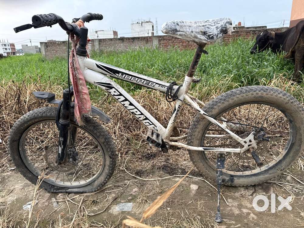 Dual disc front suspension only front tyre torn years 8 to 10