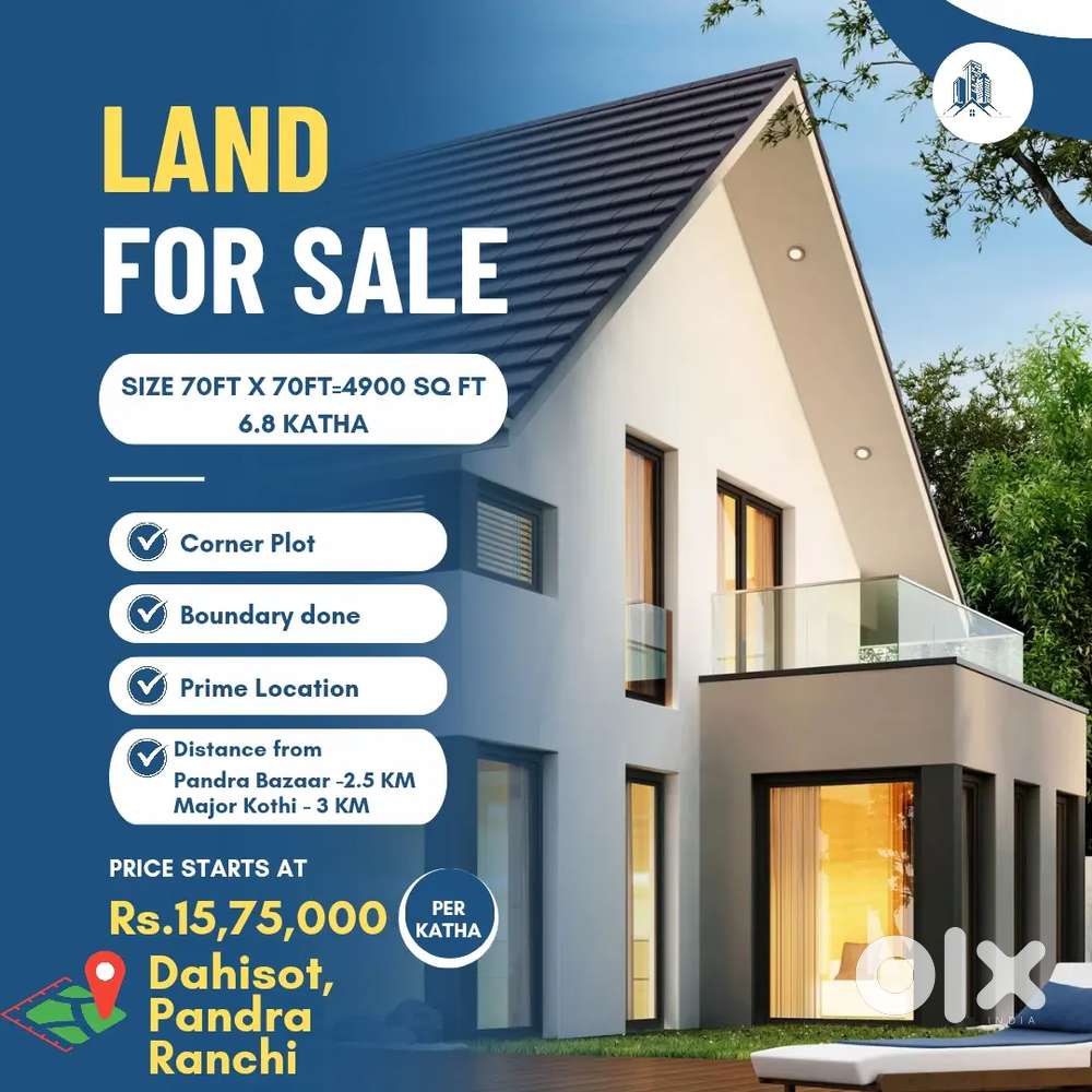 General Land For Sale In Pandra With Boundary