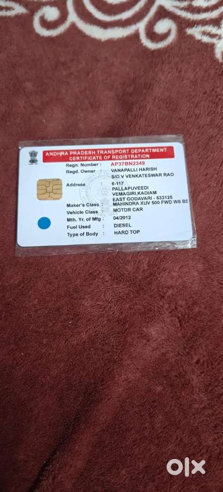 Mahindra Xuv500 2012 Diesel 180000 Km Driven
