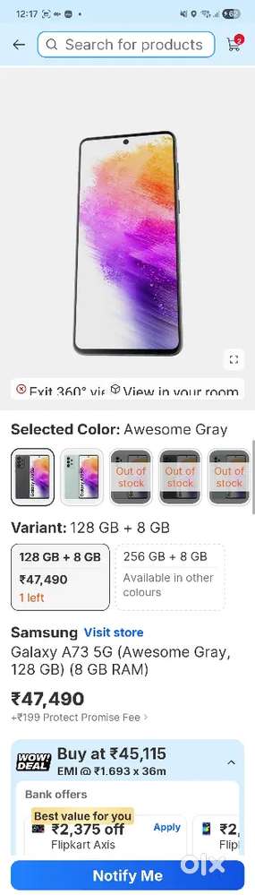 Samsung a73
