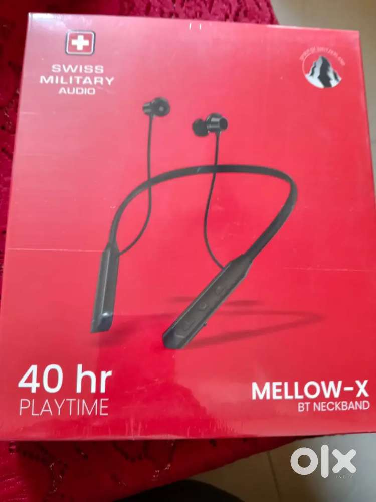Neck band and Ear buds seal packed