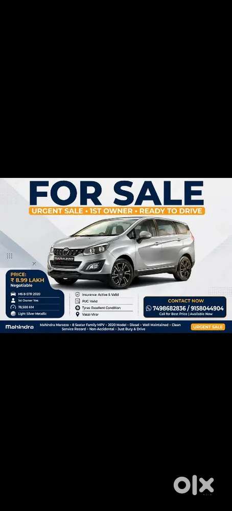 Mahindra Marazzo 2020 Diesel Manual