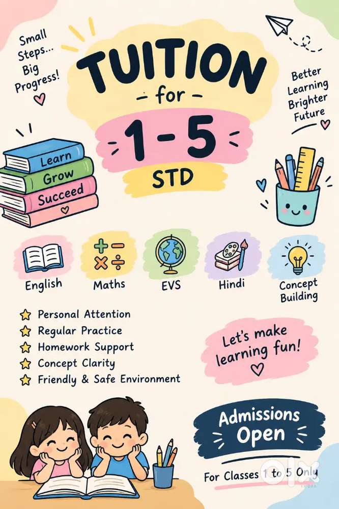 Give your child the right start towards a brighter future!