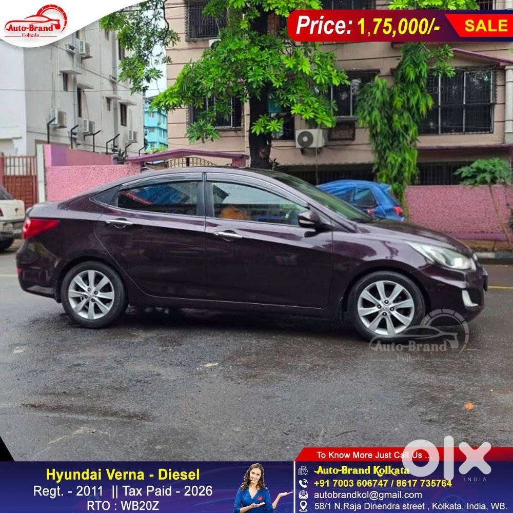 Hyundai Verna Hyundai-verna-crdi-1.6-sx-option, 2011, Diesel