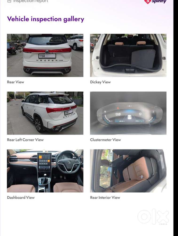 Mg Hector Plus 2024 Diesel 17500 Km Driven