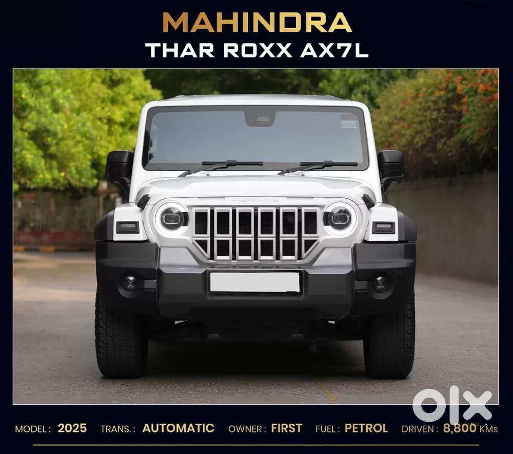 Mahindra Thar Roxx, 2025, Petrol