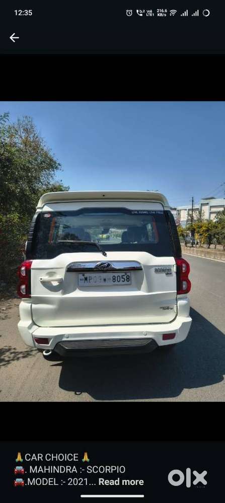 Mahindra Scorpio S11 Mt 7s, 2021
