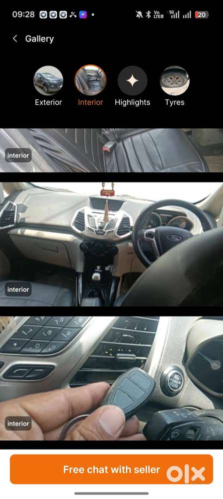 Ford Ecosport 2016 Diesel Well Maintained