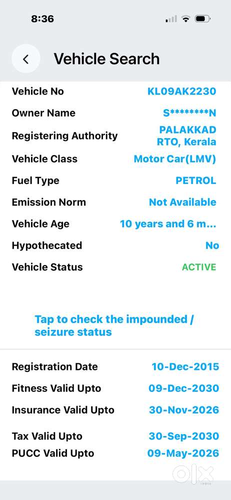 Maruti Suzuki Baleno Alpha, 2015, Petrol