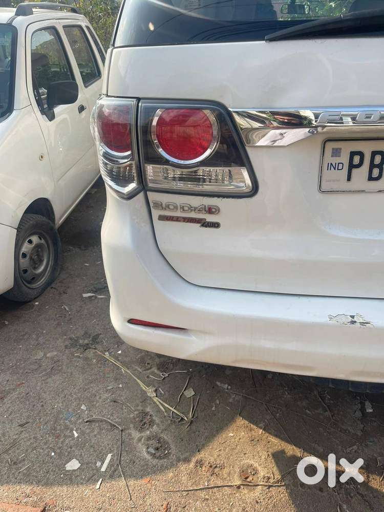 White Color Fortuner 2012 Model  Very Good Condition