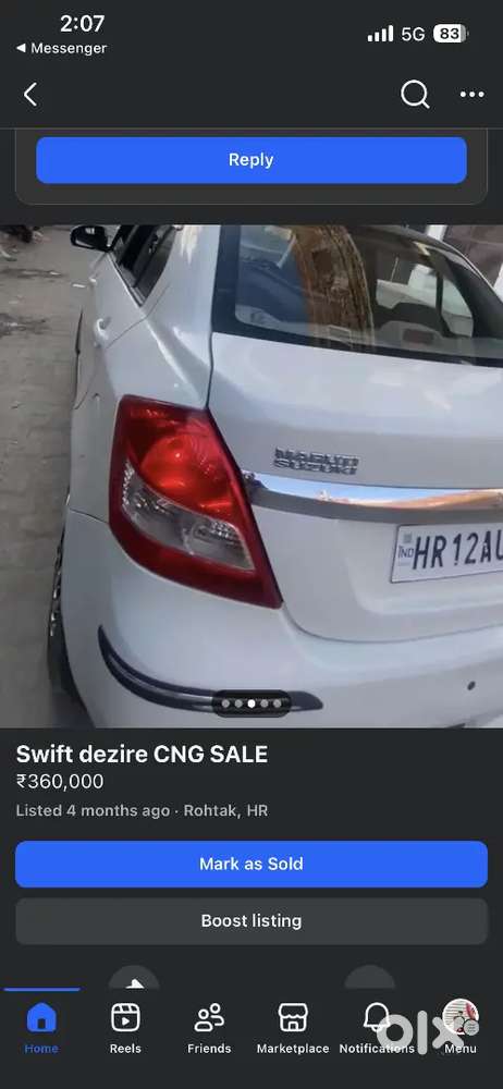 Urgent Sale Maruti Suzuki Dzire 2016