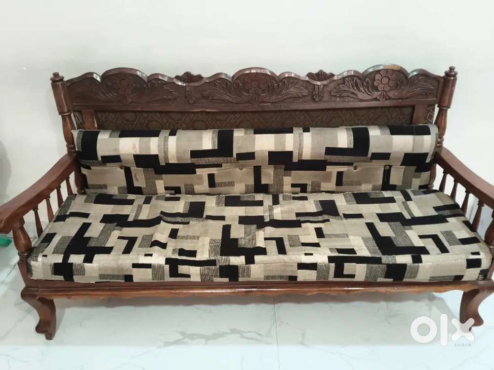 Pure Sheesham wood sofa set