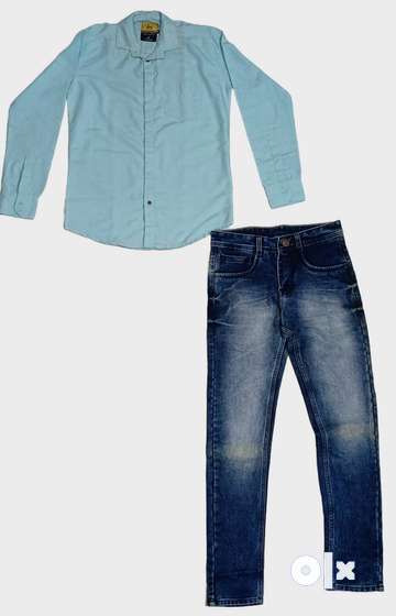 jeans vinchy jeans and madfinger shirt both in combo Diwali offer Men 1787470827