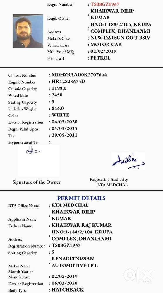 New Datsun Go T Bsiv