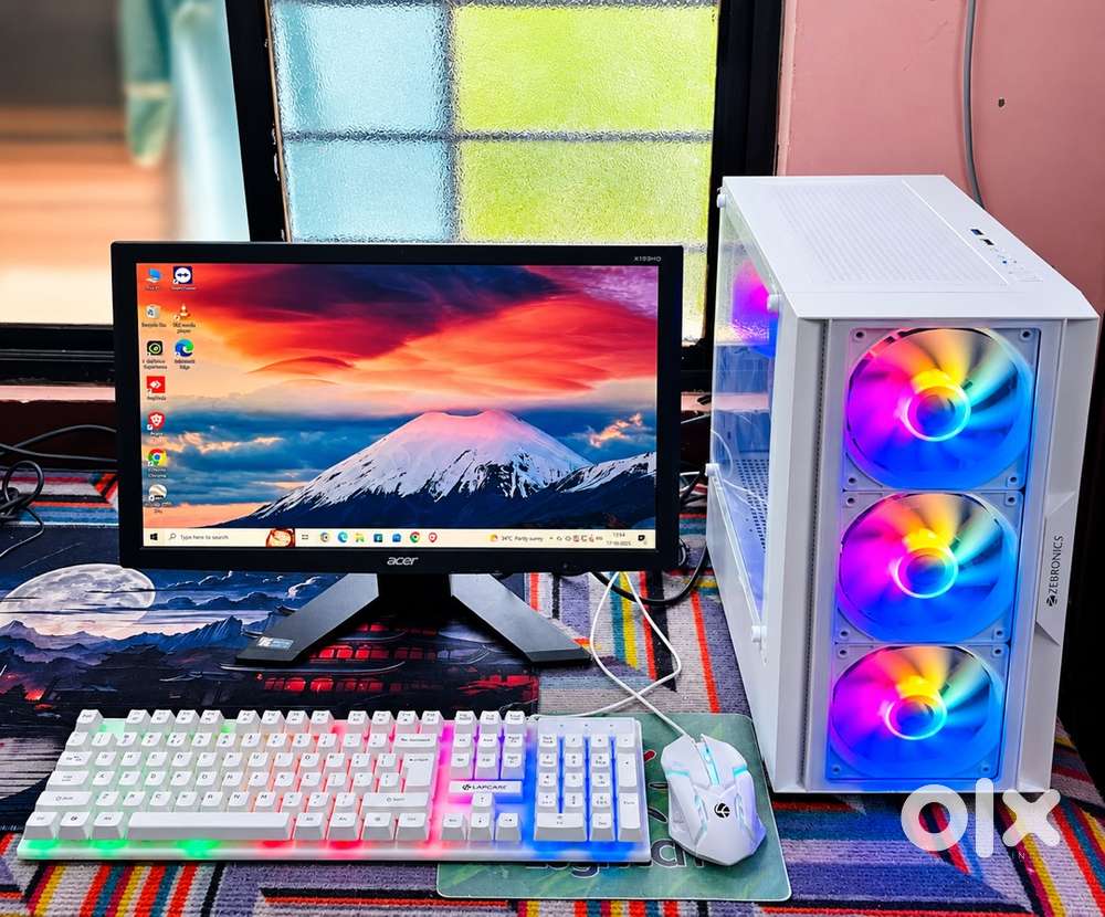 Gaming Desktop RYZEN 3 2200U 8GB RAM DDR4 512GB SSD 4GB Graphics DDR5