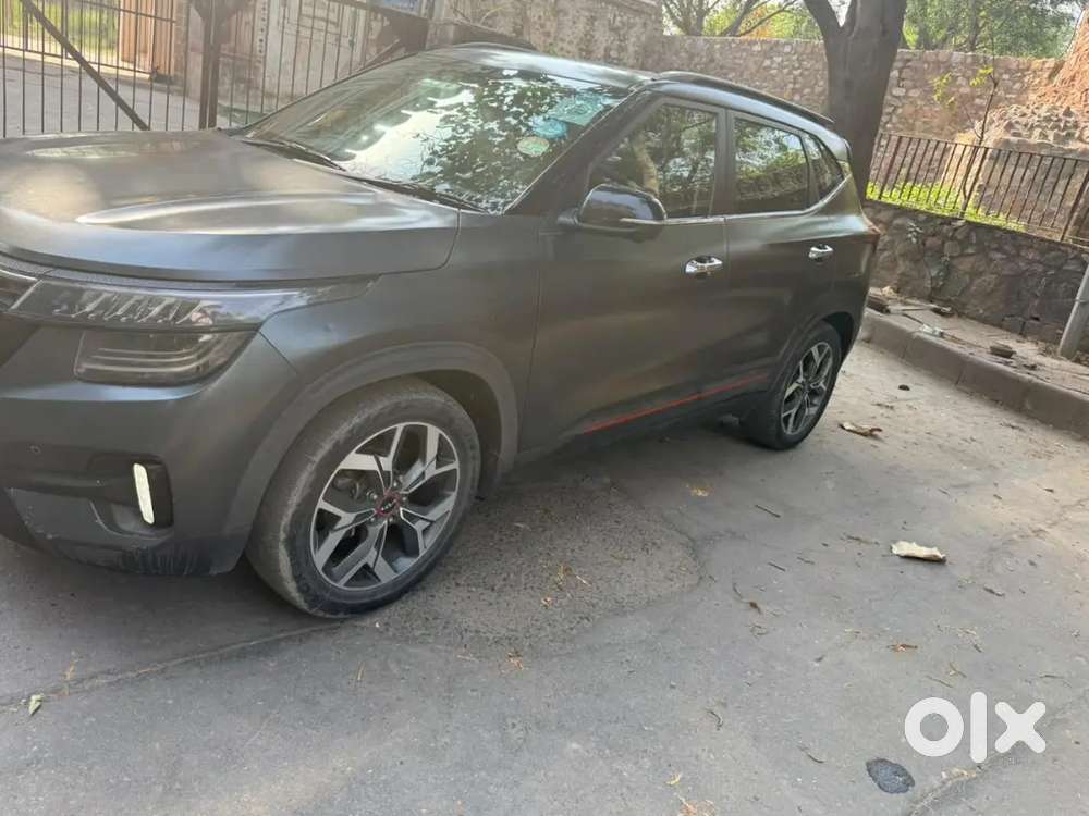 Kia Seltos Xline 1.4 Turbo Petrol Top Model  Mint Condition Delhi Ncr