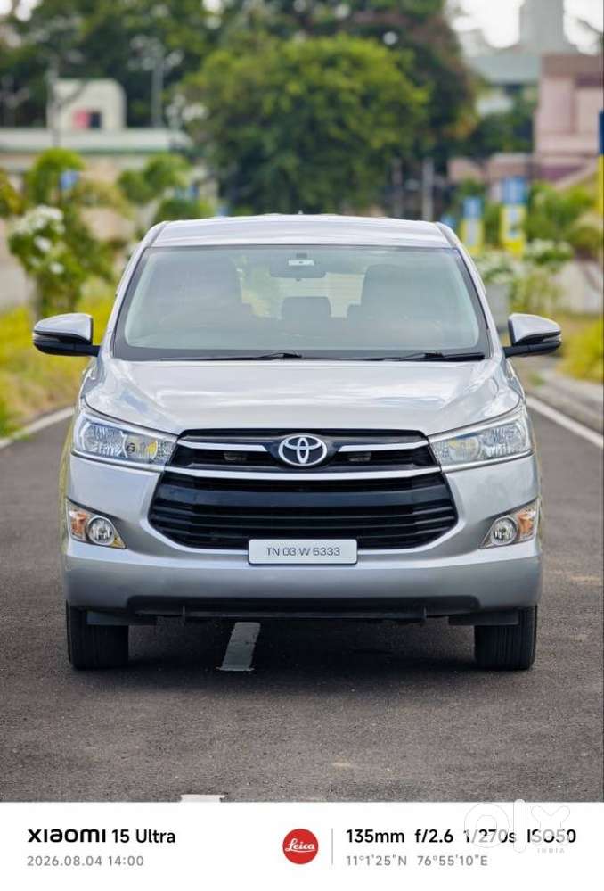 Toyota Innova Crysta 2.4 G Mt 8s, 2018, Diesel