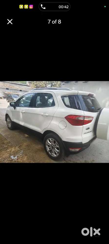 Ford Eccosport Petrol 2015 Model Dec Months.well Mentioned