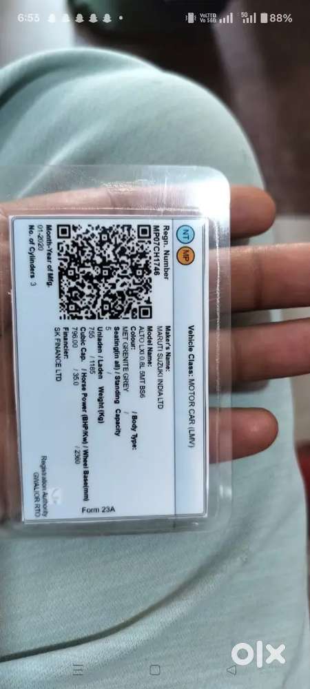 Maruti Suzuki Alto 800 2020