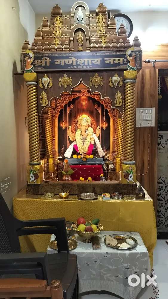 Cardboard mandir