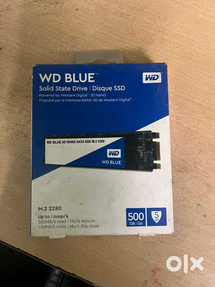 WD Blue M.2 Sata SSD 500gb