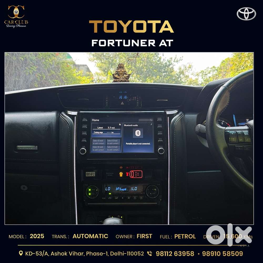 Toyota Fortuner 4x2 At 2.7 Petrol, 2025, Petrol