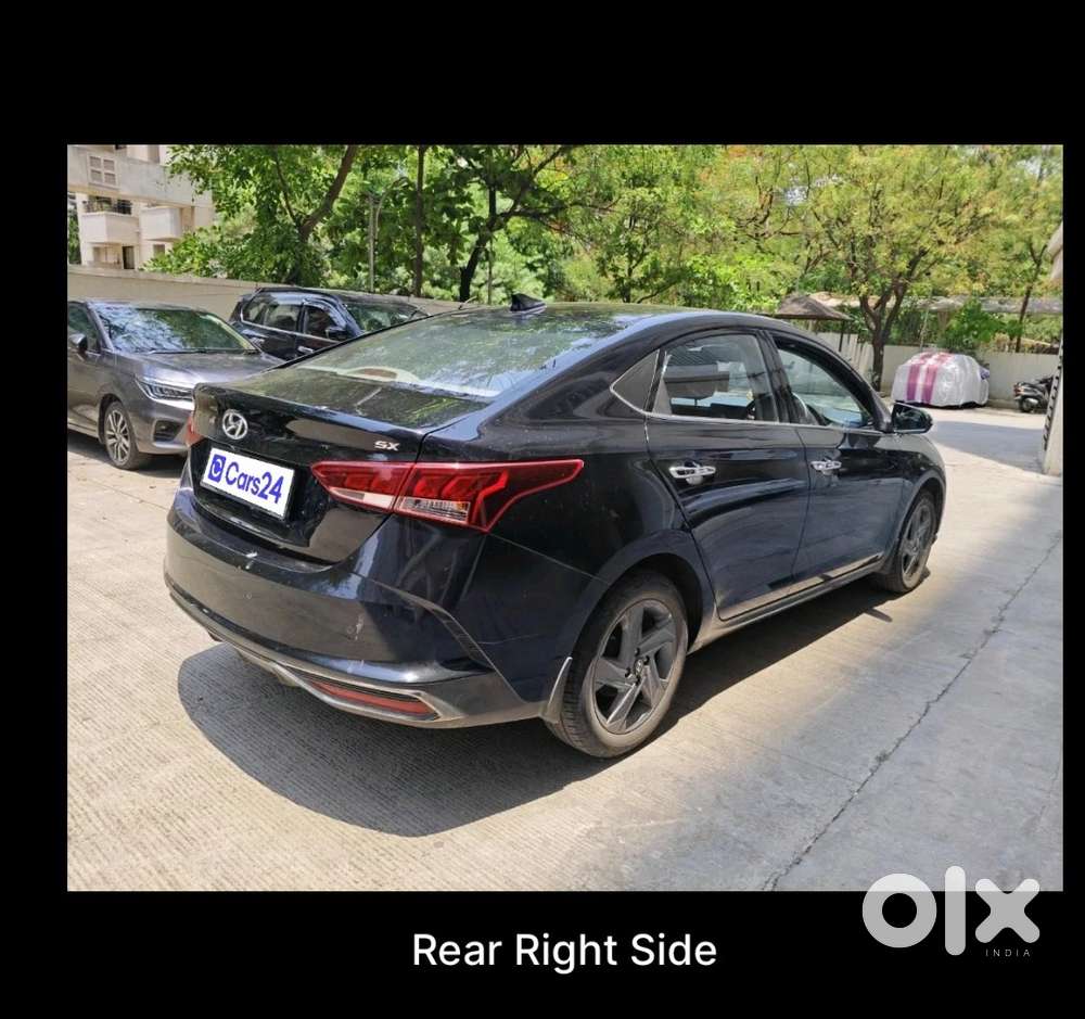 Less Driven Hyundai Verna 2021 Black 38500