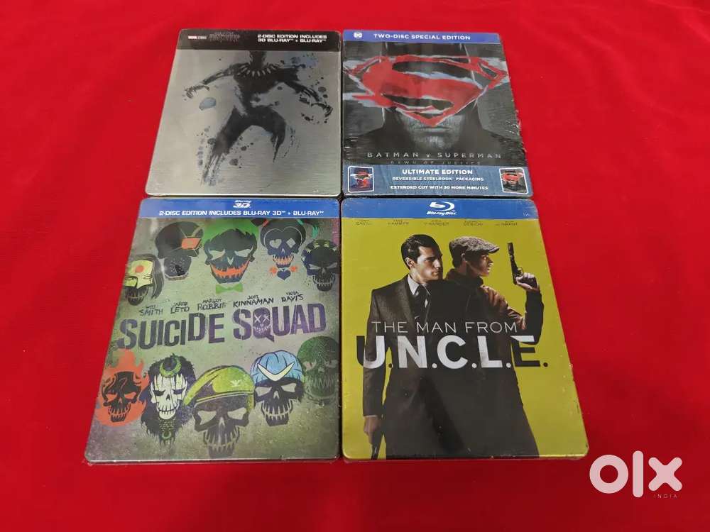 English Bluray Steelbook Sealed pack Fix Price 799rs each