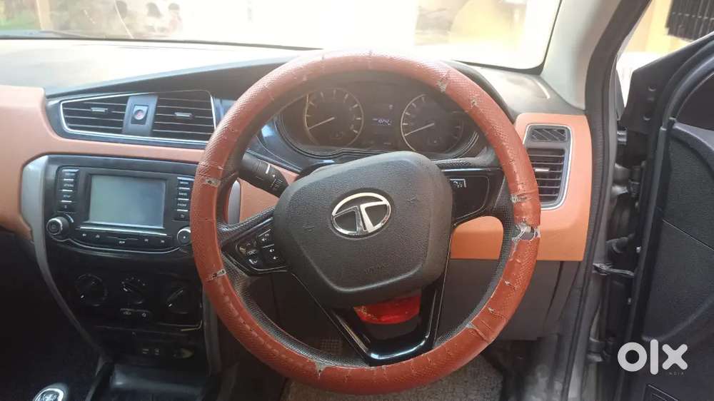 Tata Zest Top Model With Orange Interior
