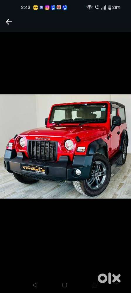 Mahindra Thar 2.0 Lx Hard Top Petrol At 4 Rwd, 2025, Petrol