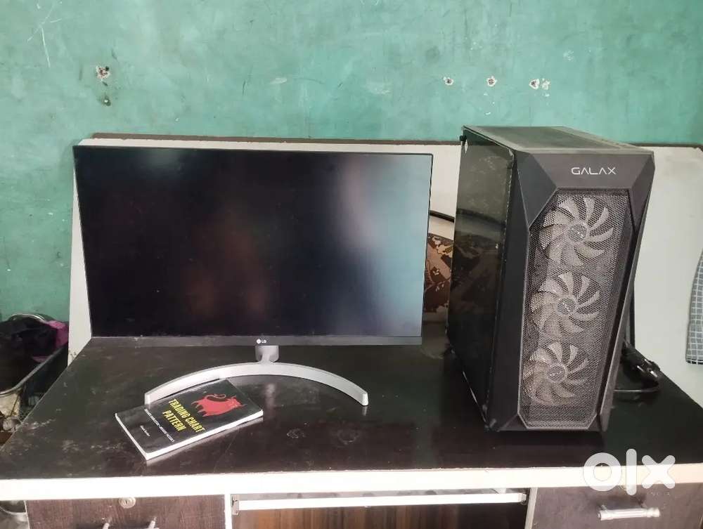 Lg Moniter And Assembled cpu